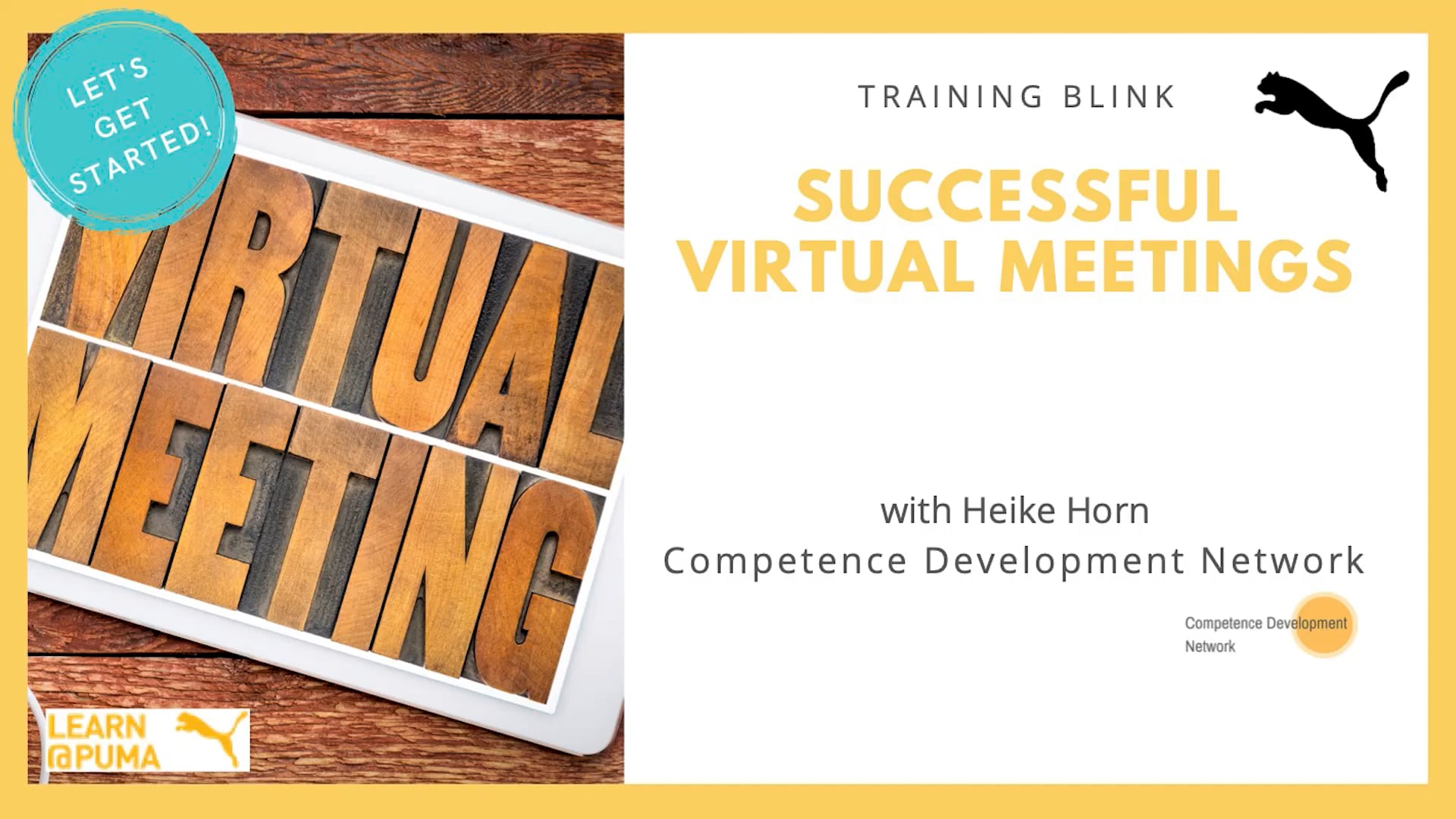 Successful Virtual Meetings